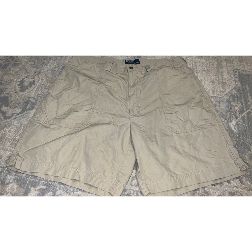 Polo Ralph Lauren Shorts Beige Mens Size 38 cotton